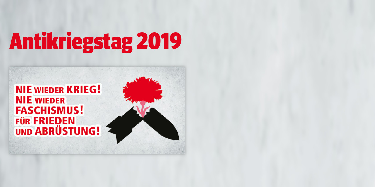 Antikriegstag 2019